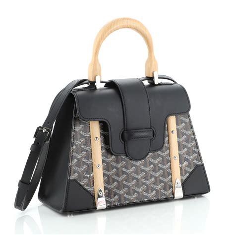 goyard top handle bag|goyard saigon pm bag price.